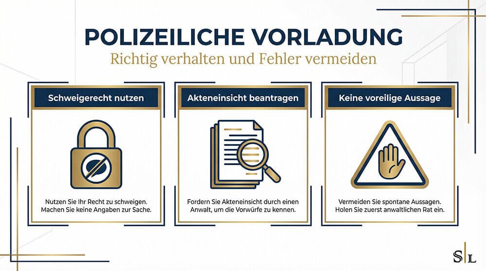 Anwalt Vorladung Polizei Straf.Law - Strafverteidiger Düsseldorf Saarland