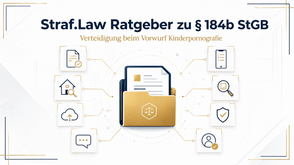 Ratgeber § 184b StGB Kinderpornographie Straf.Law